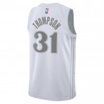 Maillot NBA Dallas Mavericks Klay Thompson Nike 2024-25 City Edition Blanc Swingman - Homme